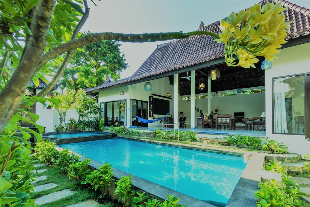 Ambary House Gili Trawangan- 2 Bedroom Private Villa, Pool Exterior foto
