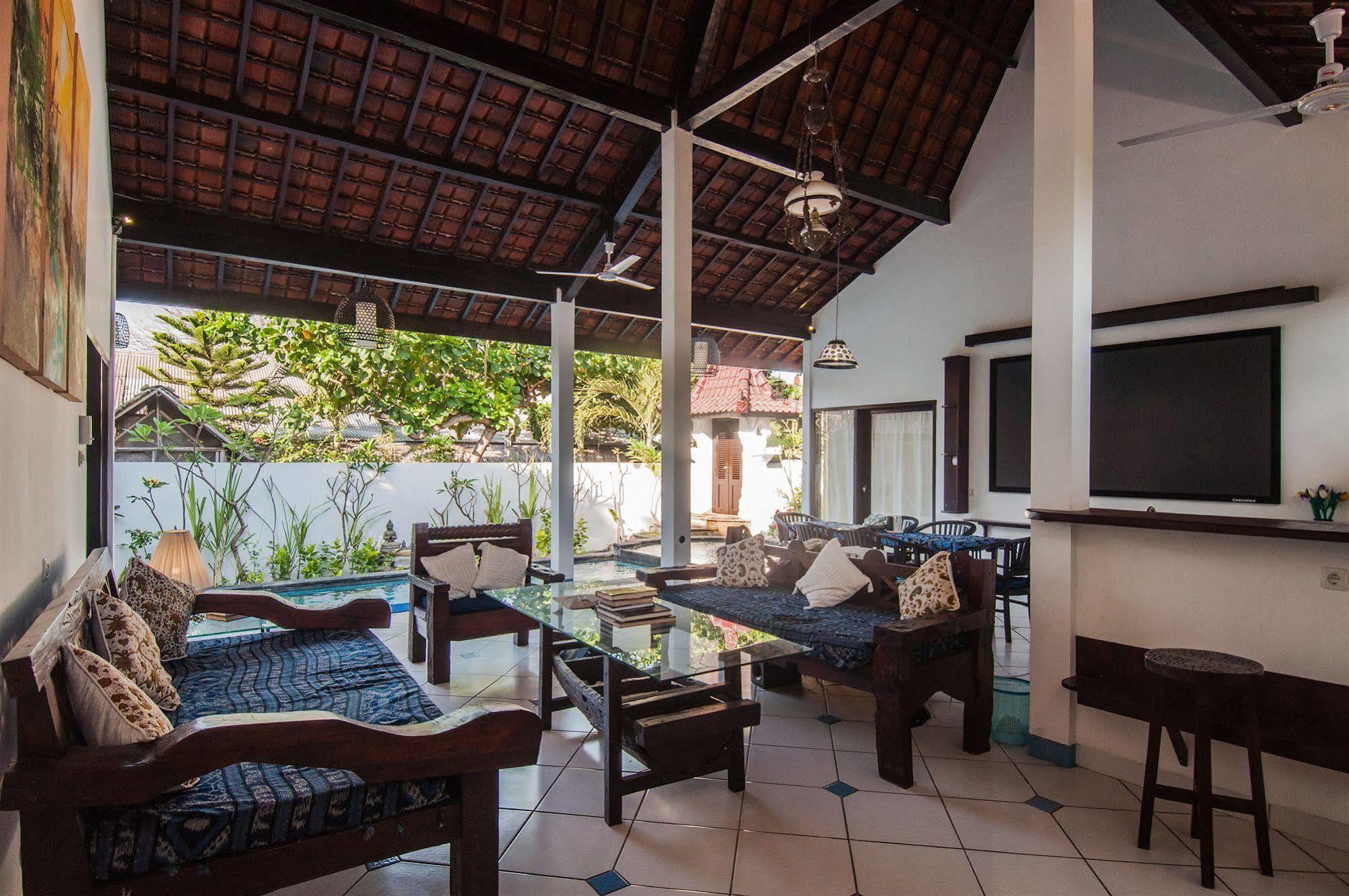 Ambary House Gili Trawangan- 2 Bedroom Private Villa, Pool Exterior foto