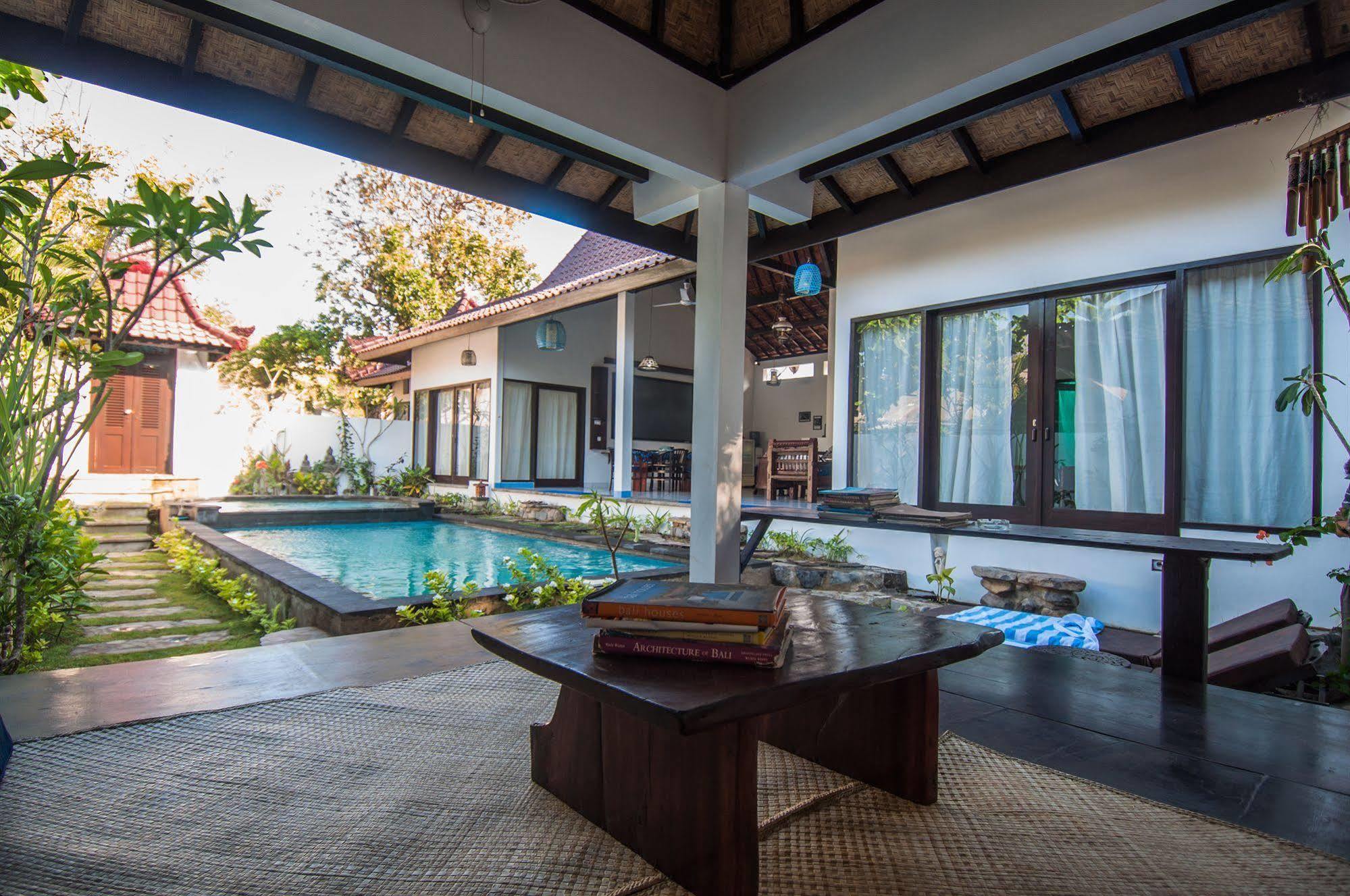 Ambary House Gili Trawangan- 2 Bedroom Private Villa, Pool Exterior foto