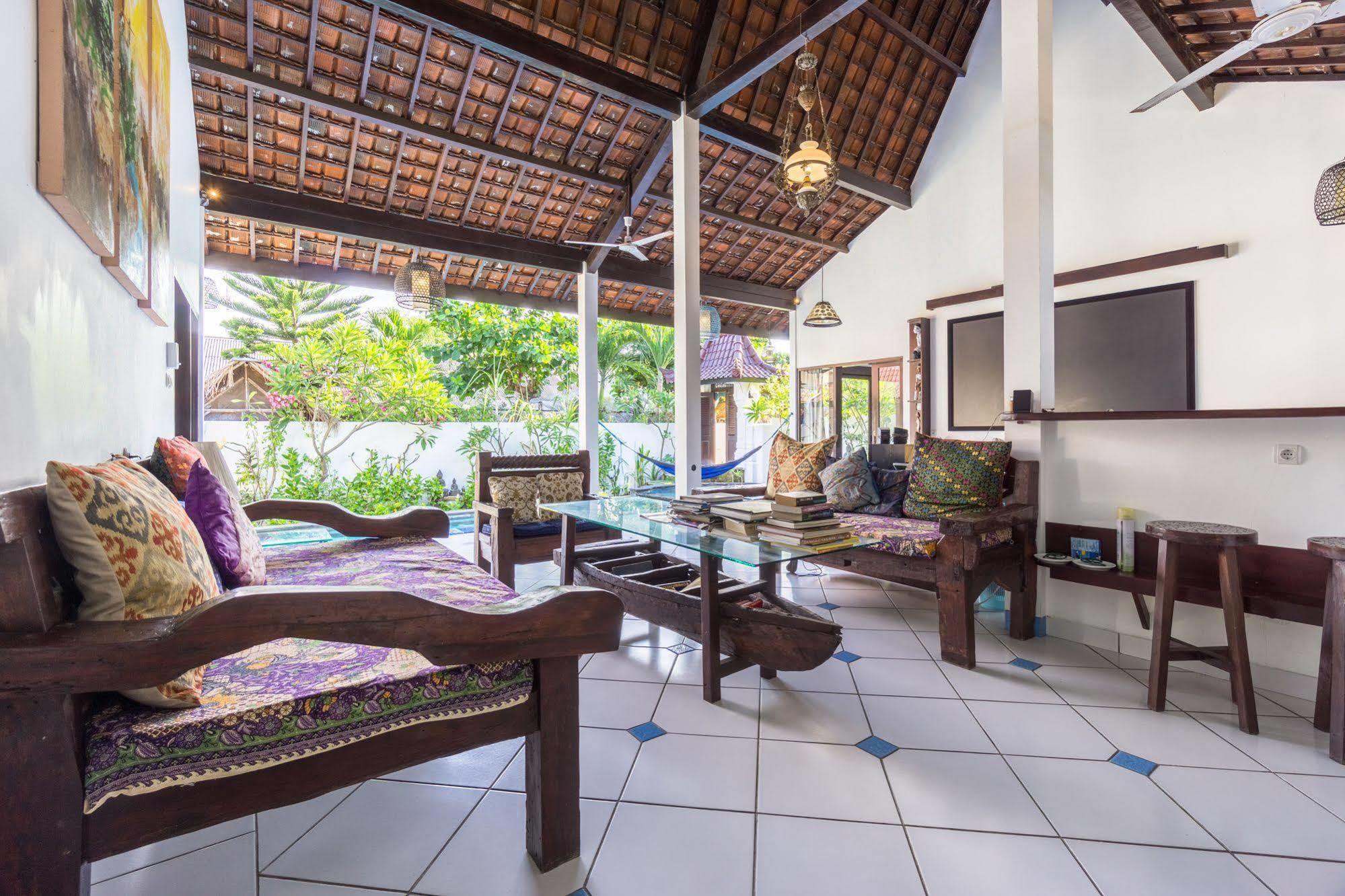 Ambary House Gili Trawangan- 2 Bedroom Private Villa, Pool Exterior foto
