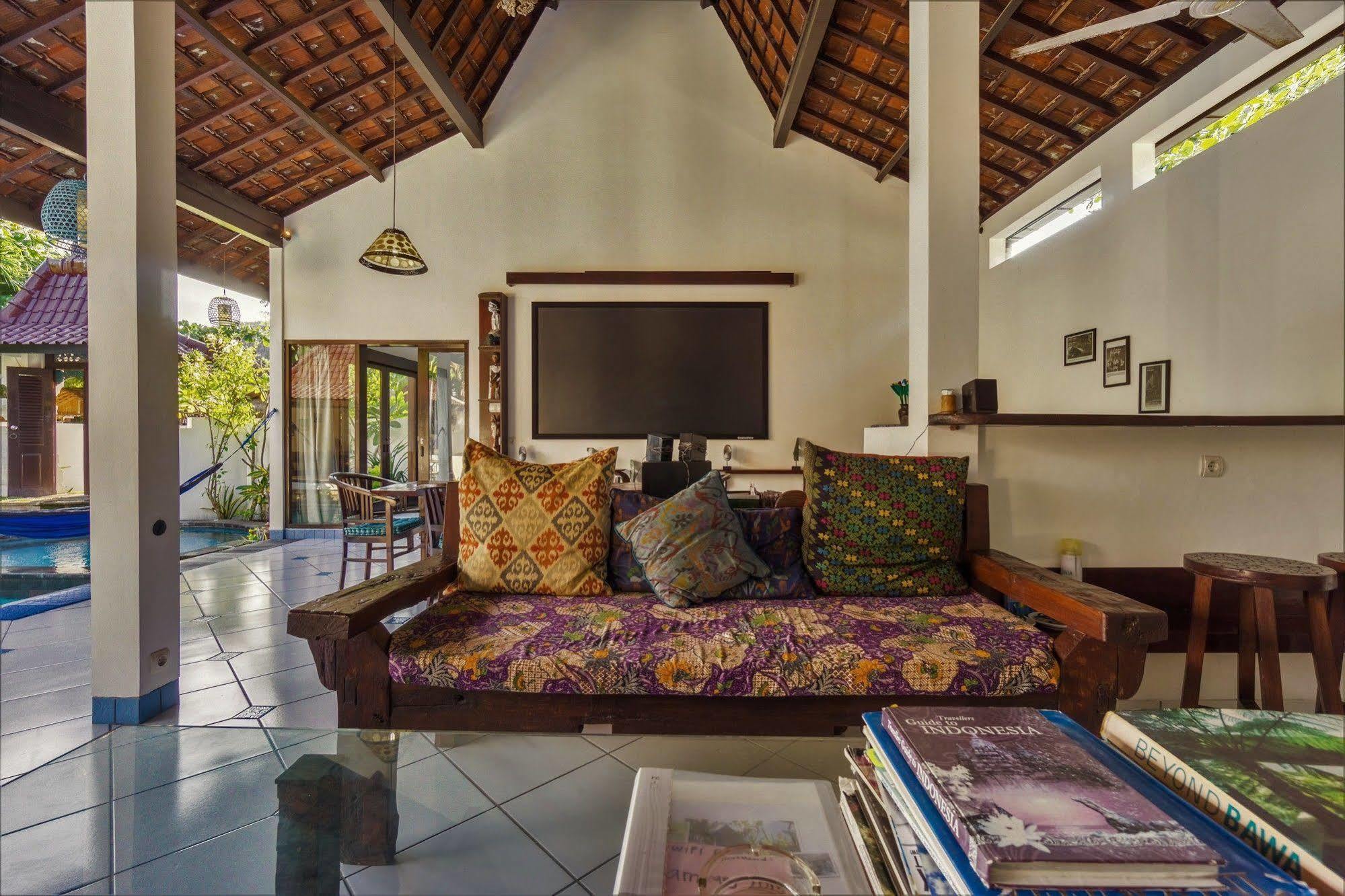 Ambary House Gili Trawangan- 2 Bedroom Private Villa, Pool Exterior foto
