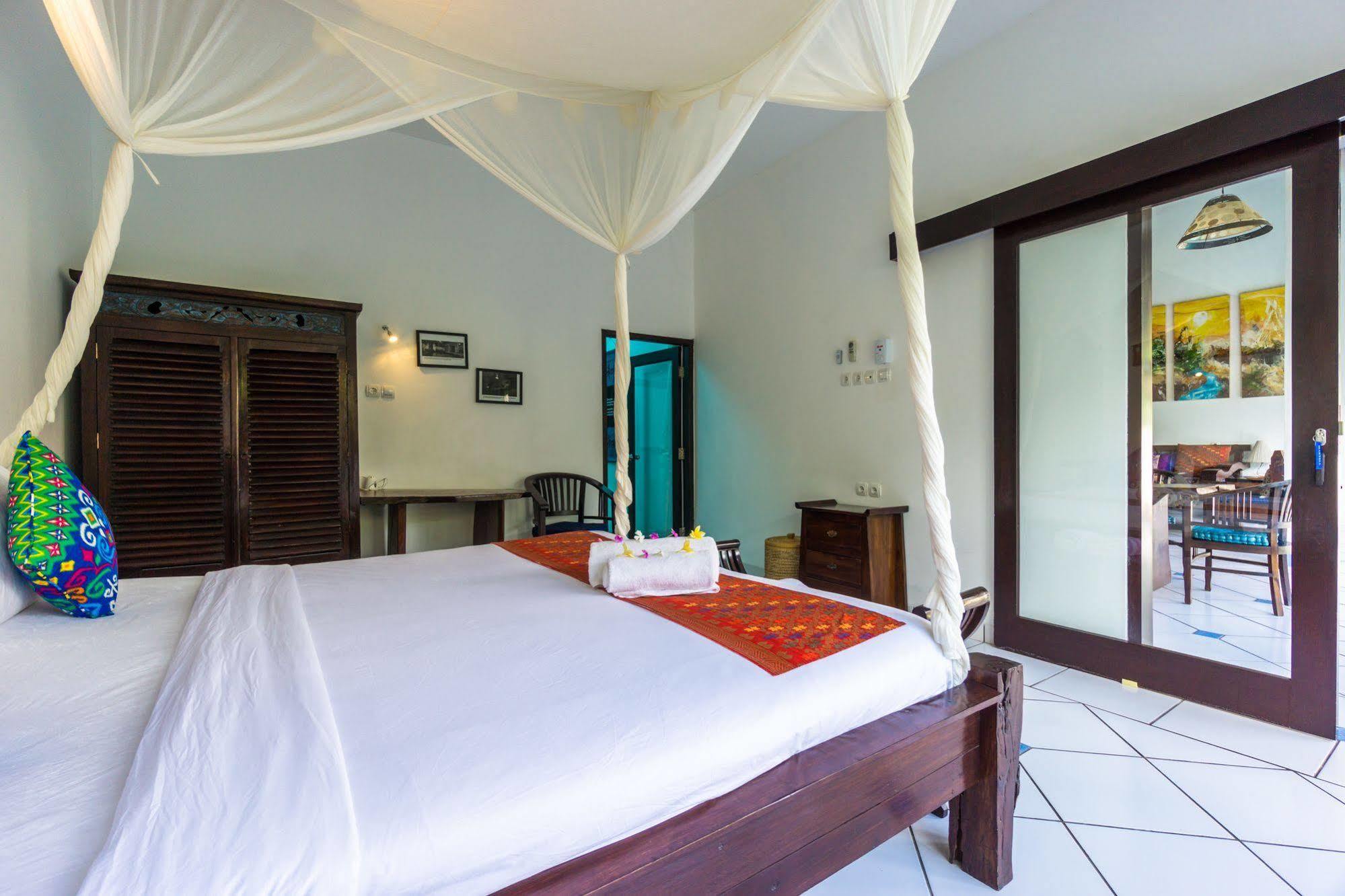 Ambary House Gili Trawangan- 2 Bedroom Private Villa, Pool Exterior foto